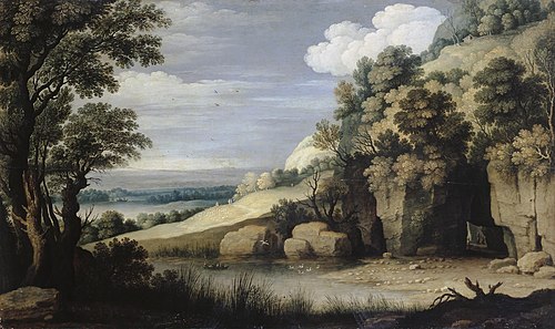 Landscape with a Lake, 1616, Marten Ryckaert