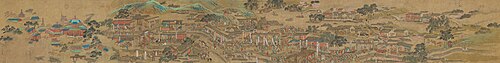 The Bustling and Hustling of Nanjing, , Qiu Ying