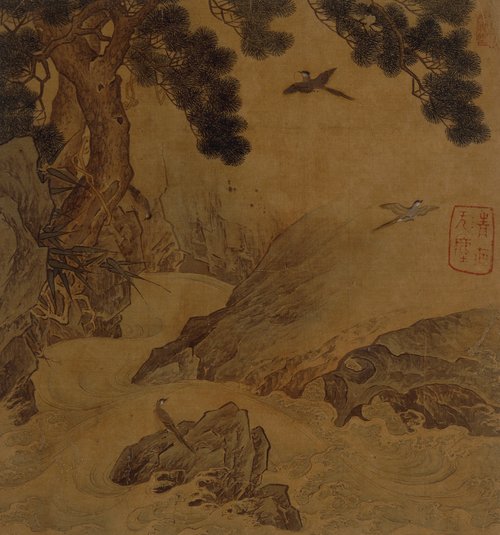 明  仇英  临宋人画册, , Qiu Ying