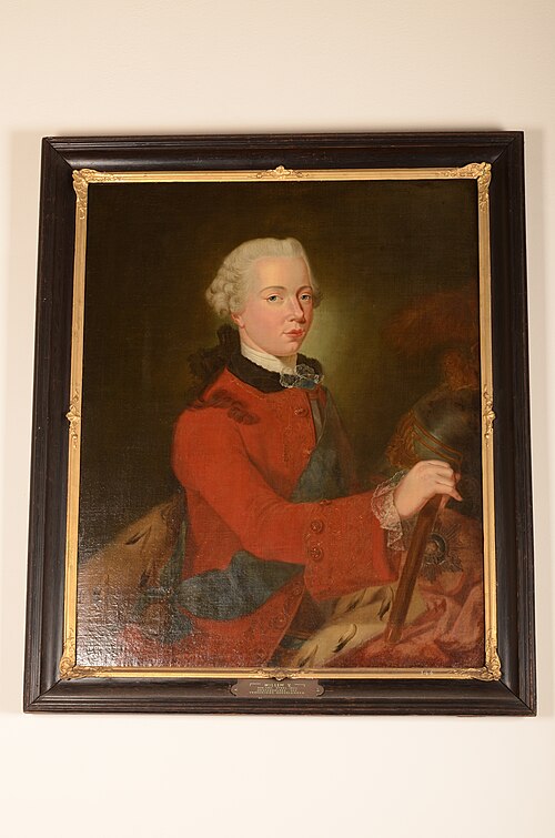 Stadhouder Willem V, 1765, Tethart Philip Christian Haag