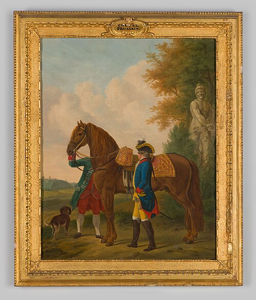 Pruissisch paard, 1786, Tethart Philip Christian Haag