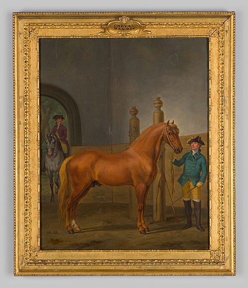 Deens paard, 1785, Tethart Philip Christian Haag