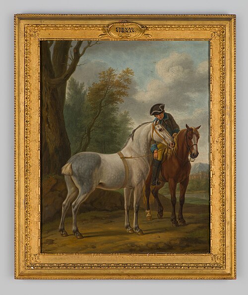 Normandisch paard, 1786, Tethart Philip Christian Haag