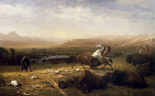 The Last of the Buffalo 2.60, 1888, Albert Bierstadt