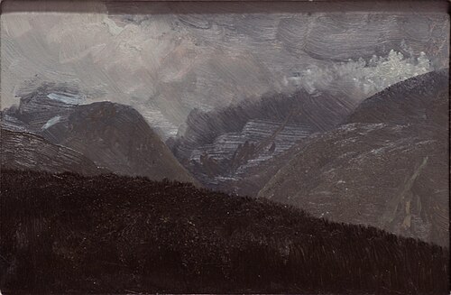 White Mountains, New Hampshire, 1857, Albert Bierstadt