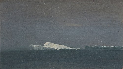 Iceberg, 1859, Albert Bierstadt