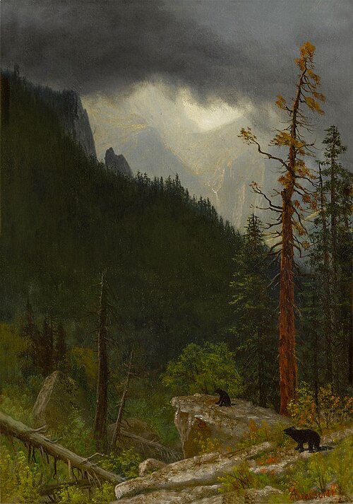 Rockies After a Storm, 1876, Albert Bierstadt