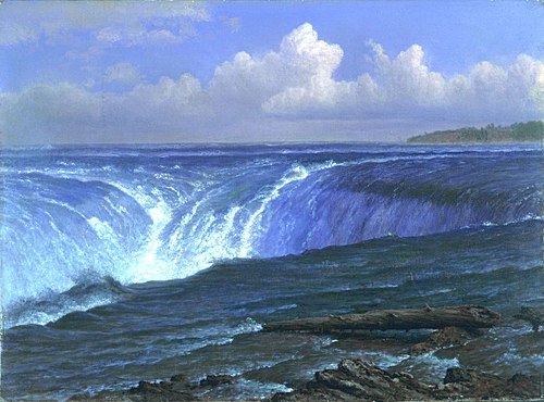 Niagara Falls, 1869, Albert Bierstadt