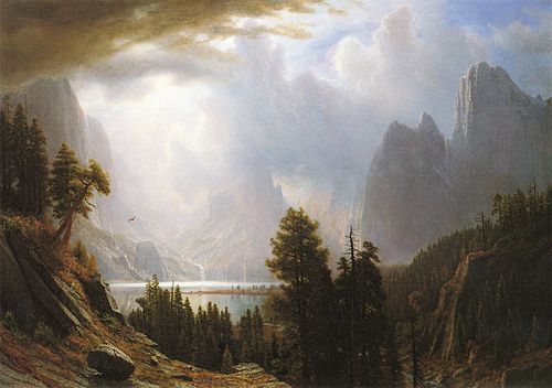 Paysage, 1867, Albert Bierstadt