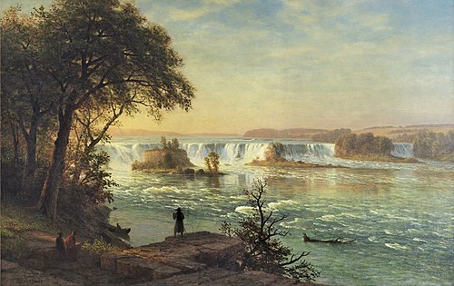 The Falls of St. Anthony, 1880, Albert Bierstadt