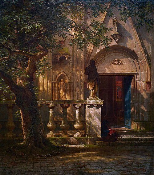 Lumière et Ombre, 1862, Albert Bierstadt