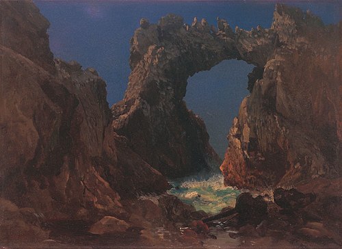 Farallon Islands, 1872, Albert Bierstadt