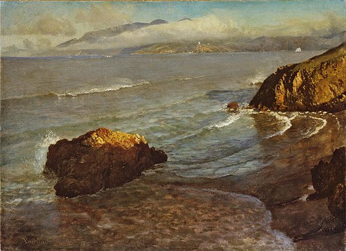 Entrance to the Golden Gate, 1872, Albert Bierstadt