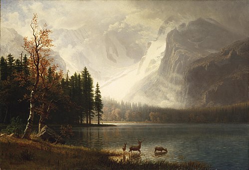 Estes Park, Colorado, Whyte's Lake, 1877, Albert Bierstadt