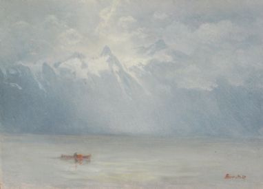 Loring, Alaska, 1889, Albert Bierstadt