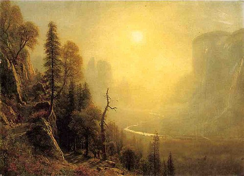 Study for Yosemite Valley, 1850, Albert Bierstadt