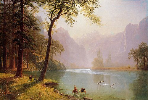 The Kern River Valley, 1871, Albert Bierstadt