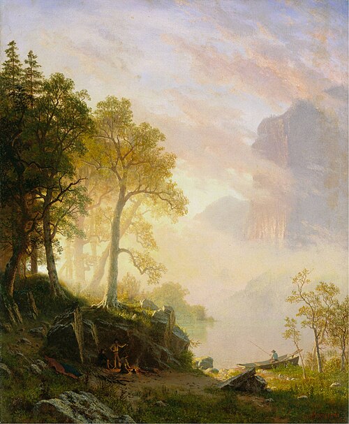 The Merced River in Yosemite, 1868, Albert Bierstadt