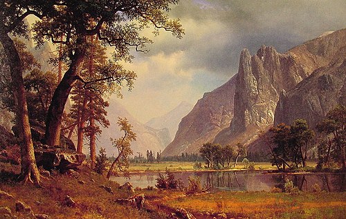 Yosemite Valley, 1866, Albert Bierstadt