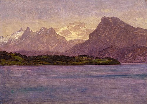 Alaskan Coast Range, 1889, Albert Bierstadt