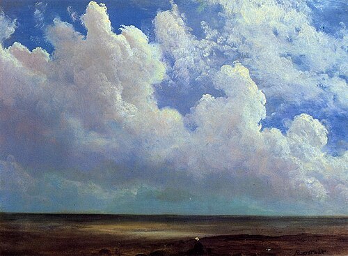 Beach Scene, 1872, Albert Bierstadt