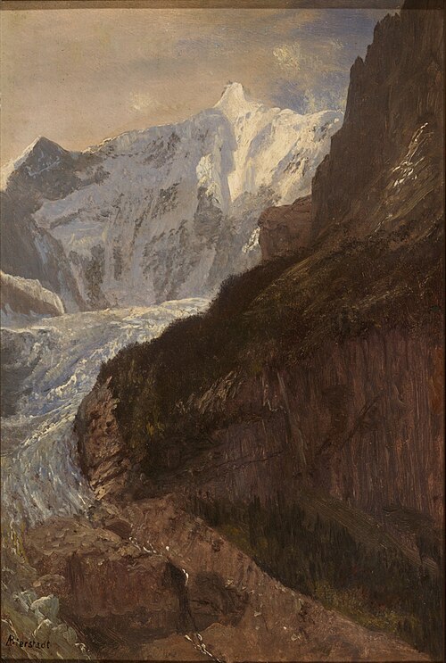 Finsterhorn, 1850, Albert Bierstadt