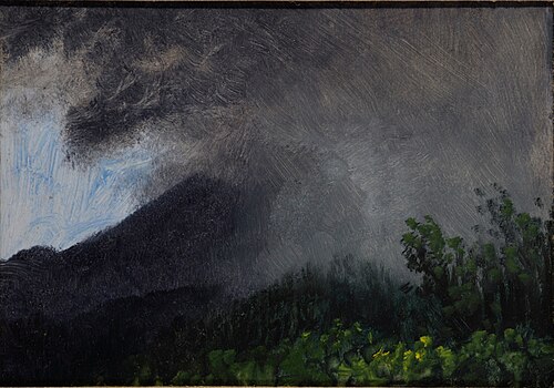 Gathering Storm, 1857, Albert Bierstadt