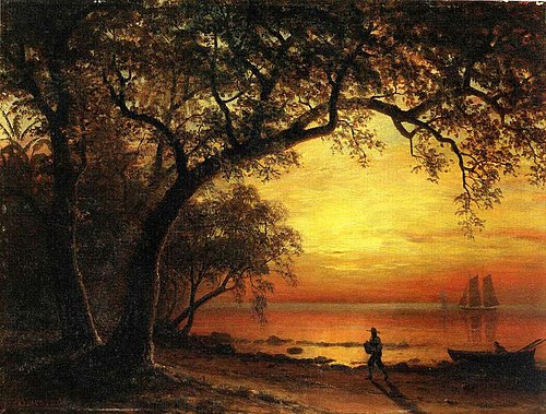 Island of New Providence, 1891, Albert Bierstadt