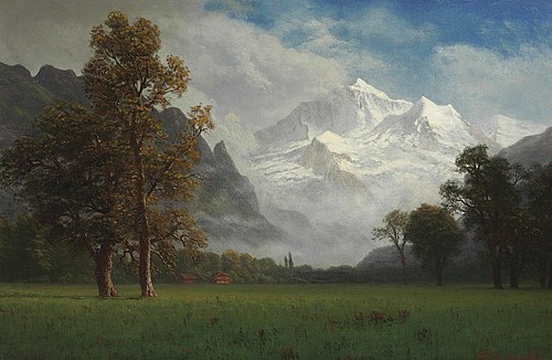Jungfrau, 1850, Albert Bierstadt