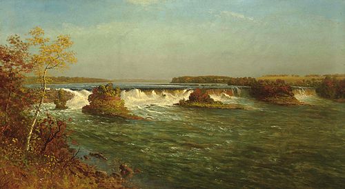 The Falls of Saint Anthony, 1887, Albert Bierstadt