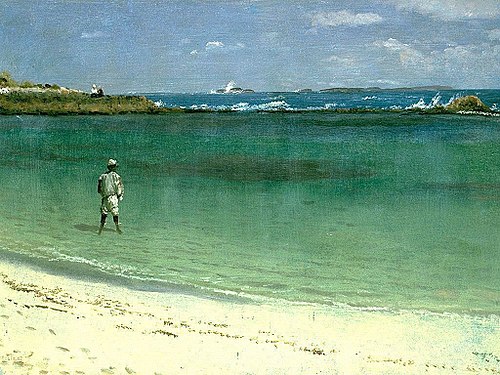 West Indies Coast Scene, 1886, Albert Bierstadt