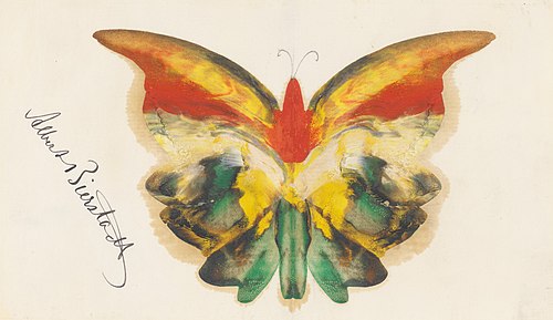 Yellow Butterfly, 1890, Albert Bierstadt