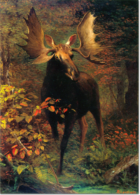 In the Forest, 1880, Albert Bierstadt