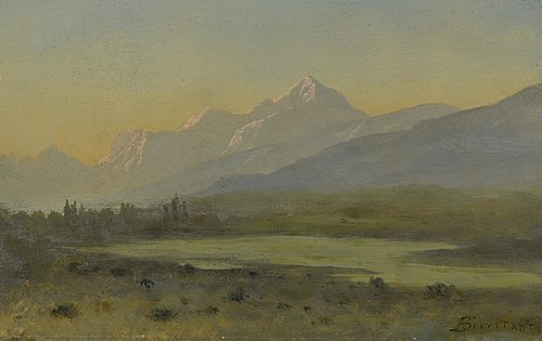 Owens Valley, California, , Albert Bierstadt