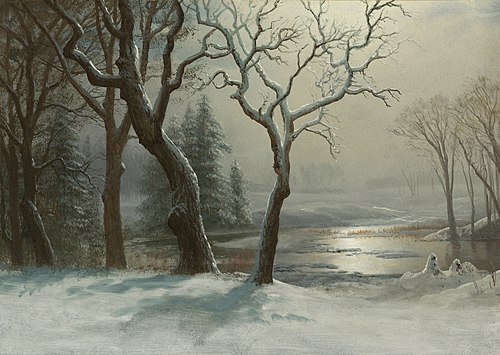 Winter in Yosemite, 1850, Albert Bierstadt