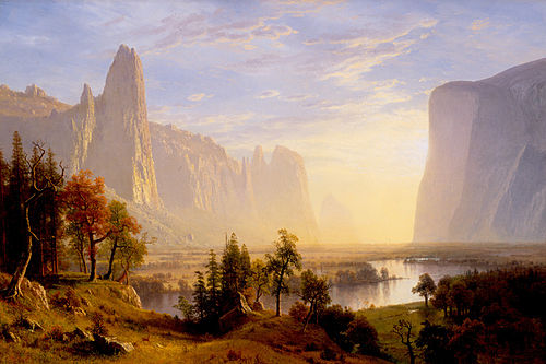 Yosemite Valley, 1868, Albert Bierstadt