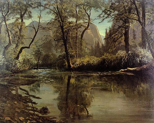 Yosemite Valley, California, 1863, Albert Bierstadt