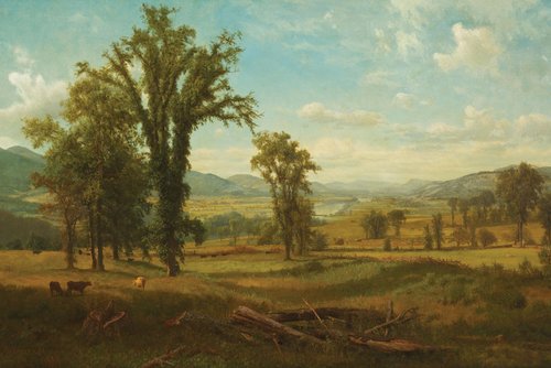 Connecticut River Valley, Claremont, New Hampshire, 1865, Albert Bierstadt
