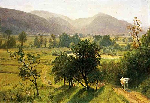Conway Valley, New Hampshire, 1850, Albert Bierstadt