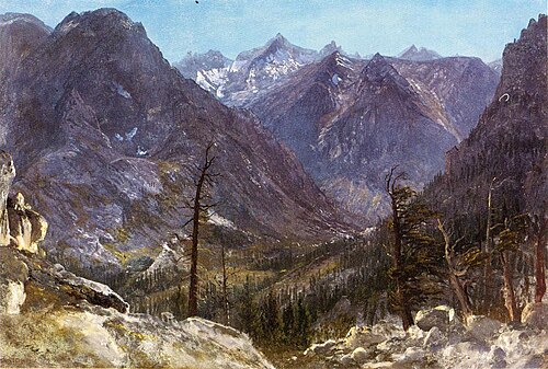 Estes Park, Colorado, 1850, Albert Bierstadt