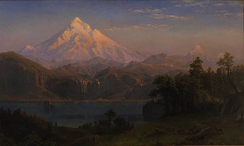 Mount Hood, 1869, Albert Bierstadt
