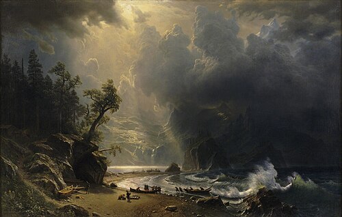Puget Sound on the Pacific Coast, 1870, Albert Bierstadt