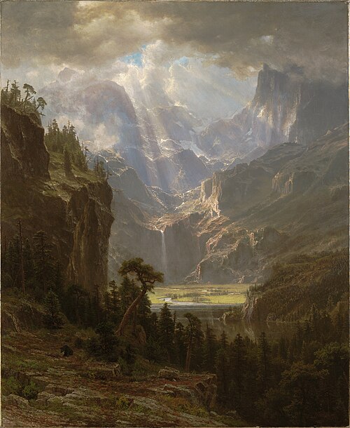 Lander's Peak, 1863, Albert Bierstadt