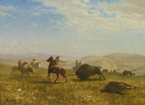 The Wild West, 1850, Albert Bierstadt