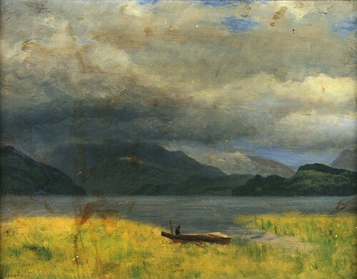Landscape, 1881, Albert Bierstadt