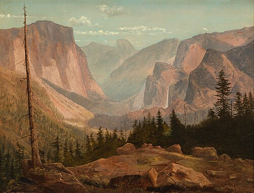In the Sierra Nevada Mountains, 1850, Albert Bierstadt