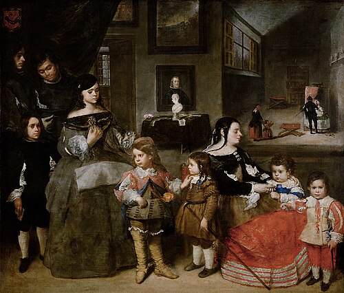 The Artist's Family, 1664, Juan Bautista Martínez del Maz