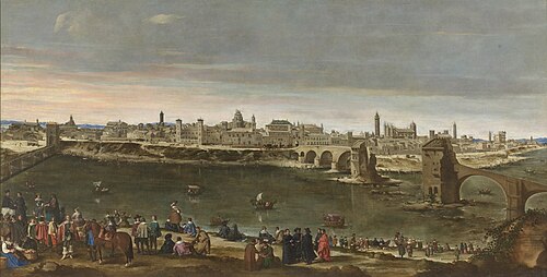 Vista de Zaragoza en 1647, 1647, Juan Bautista Martínez del Maz