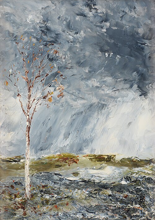 Björken I (Höst), 1902, August Strindberg