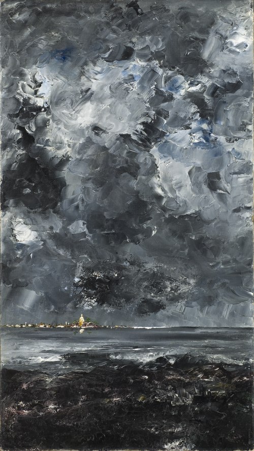 La Ville, 1903, August Strindberg